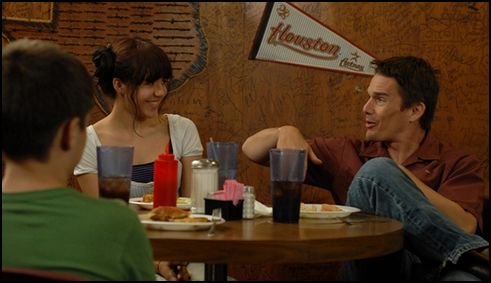 sráckor-boyhood - lorelei linklater és ethan hawke