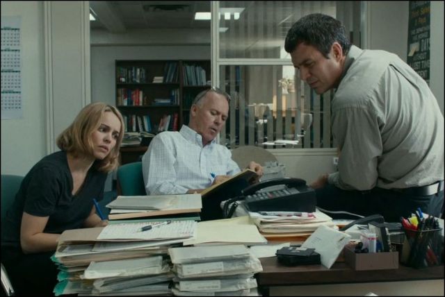 Spotlight - Rachel McAdams, Michael Keaton, Mark Ruffalo