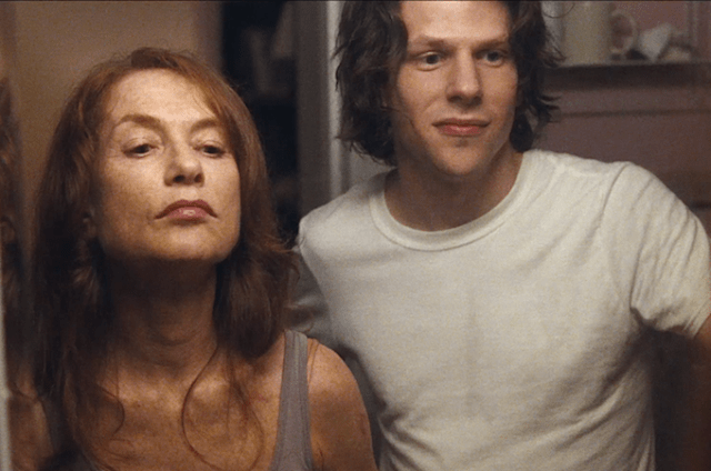 hétköznapi titkaink - isabelle huppert és jesse eisenberg